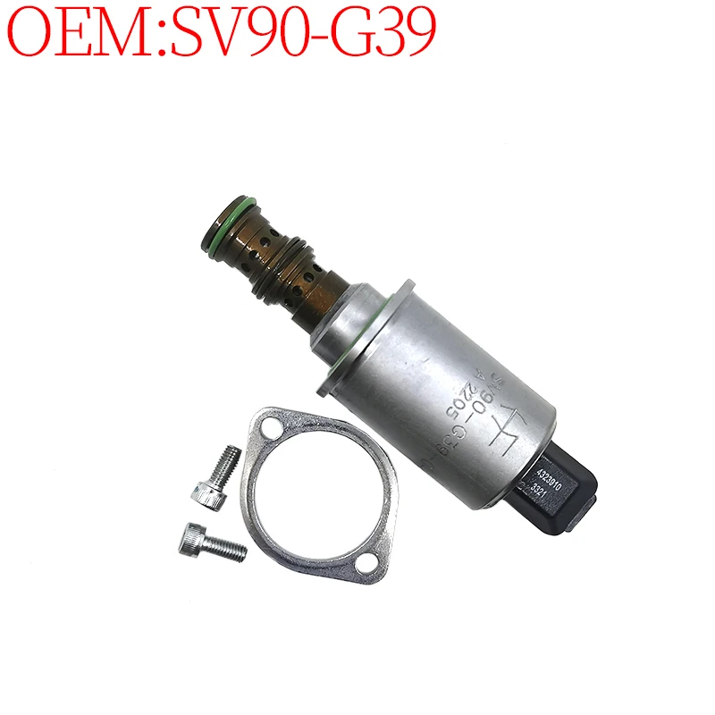 

Hydraulic Accessories Construction Machinery Parts SV90-G39 SV90G39 Solenoid Valve (24V) for HydraForce High Quality Compatible