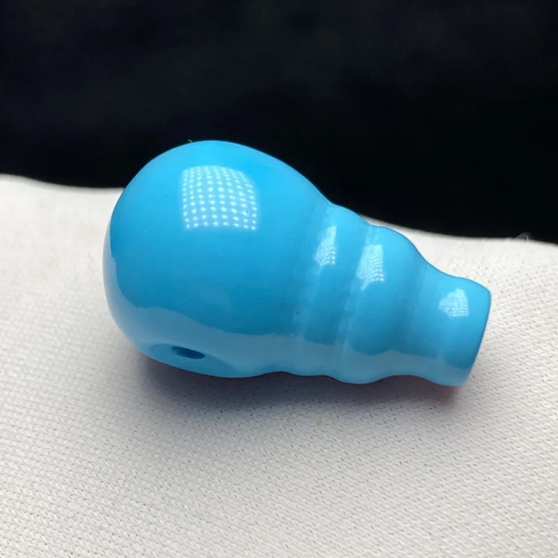 11x13x21mm Cloud Cover High Porcelain Blue Turquoise Three-way Buddha Loose Bead Accessories