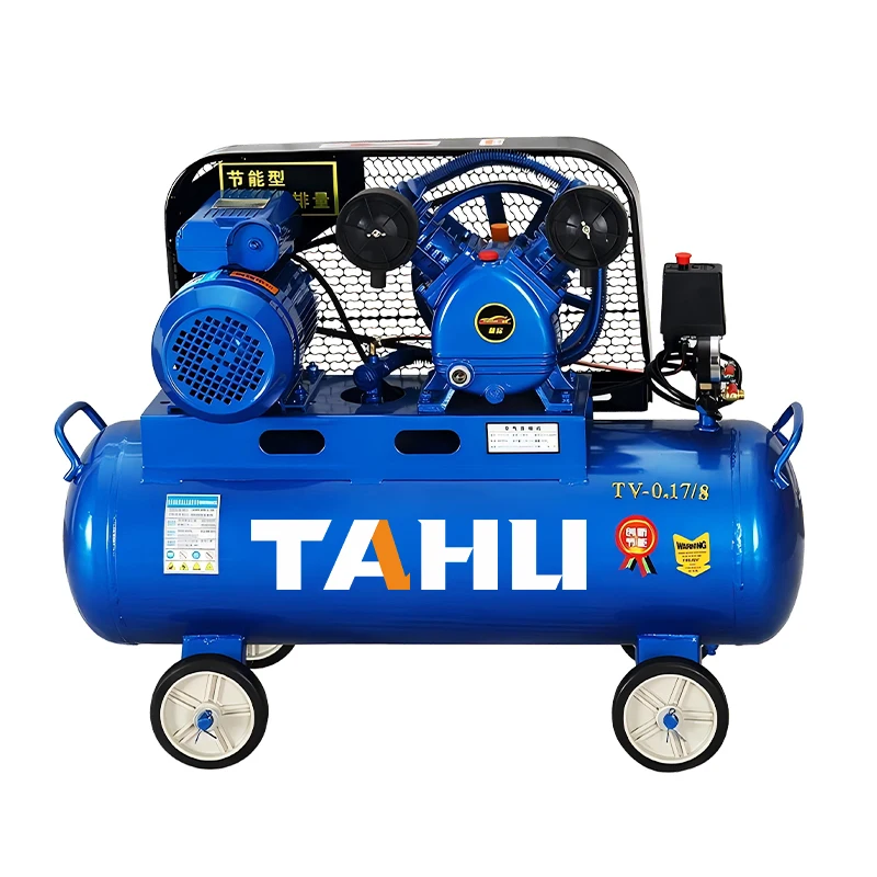 Superior Quality Competitive Price Promotion 1.5KW Piston Style Industrial Belt Driven Air Compressor