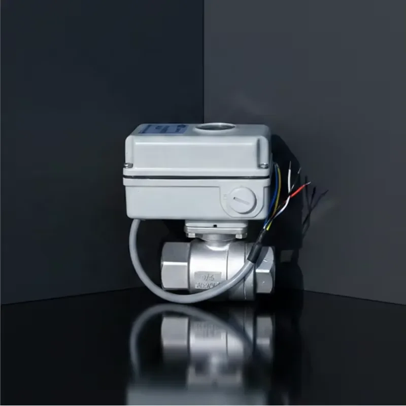 C6004 Stainless Steel 2/2 Two-Way Electric Motorized Ball Valve with Open/Close & On/Off Functionality OEM Customizable