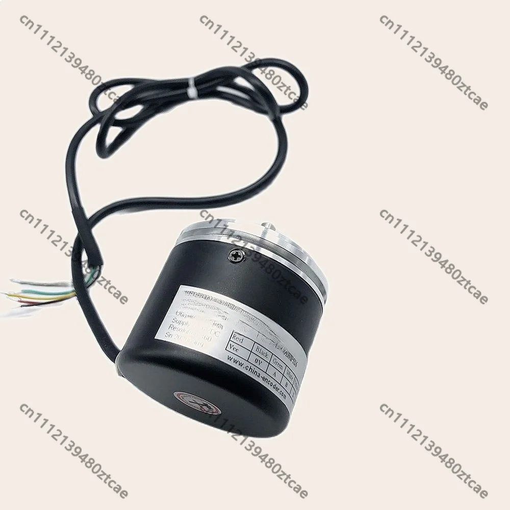 Flange Type Incremental Rotary Encoder 6mm Solid Shaft 5V 3600PPR A B Z Signal