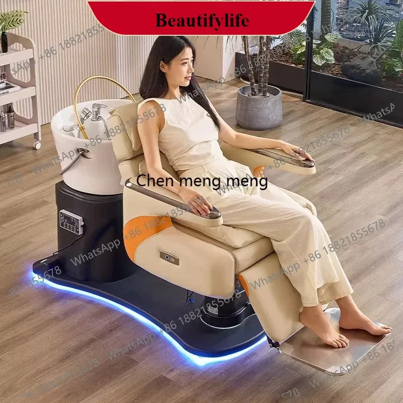 

M1382025 New Multifunctional Furniture for Hairdressing, Massage Shampoo, Head, Spa, Recliner, Portable Shampoo Chair