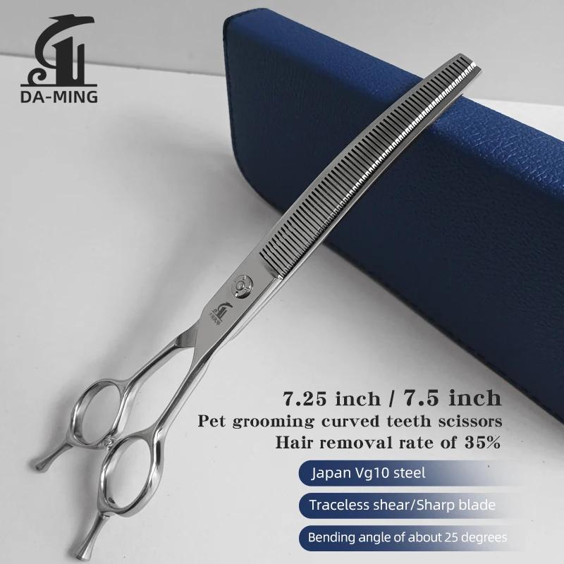 refined-curved-teeth-scissors-pet-grooming-thinning-scissors-75-inch-dog-trimming-shears-pet-styling-tools