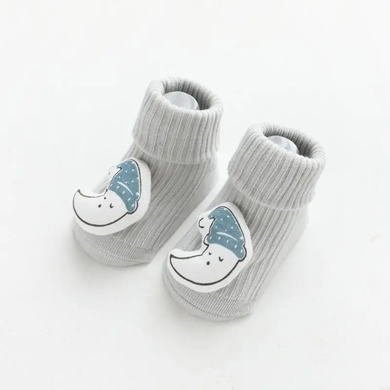 

Cartoon Newborn Baby Socks Dispensing Non-slip Loose Mouth Kid Cotton Socks Gift