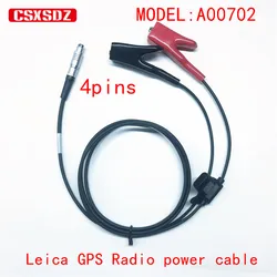 SATEL Easy Pro 35W Radio Modem SATELLINE 12V Car Battery Power Cable Alligator Clips to ODU 4 Pin A00702 OR YC0353
