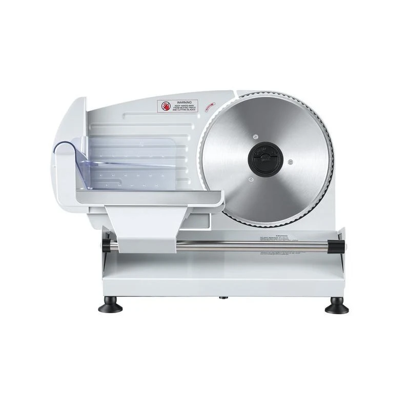 

Meat Slicer, 7.5" Electric Deli Slicer with SUS420 Blade & 0-0.6" Adjustable Thickness, 200W Home Food-Slicer for Frozen Meat, Ham, Baguett, Steak, UL Approved
