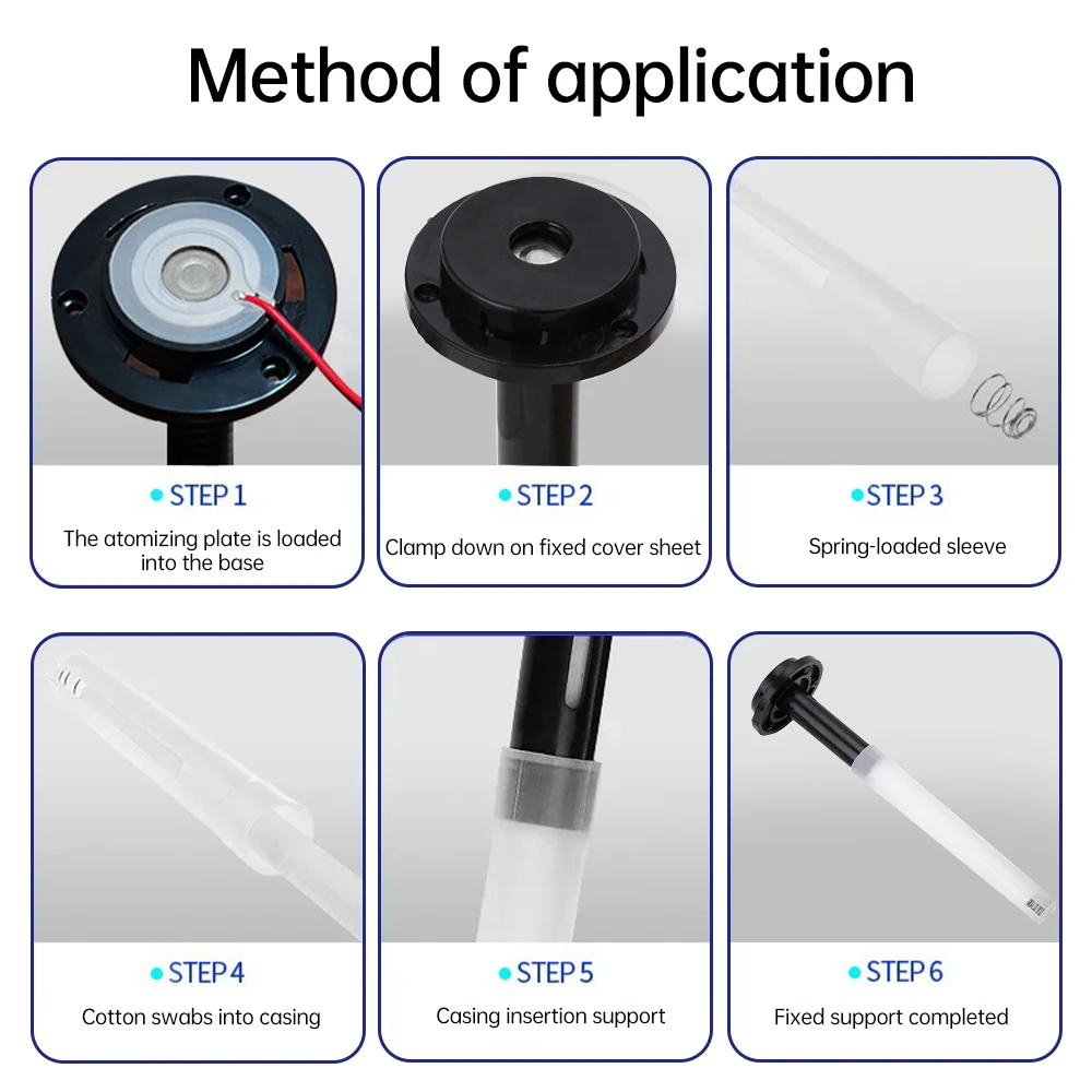 C타입 USB 단일 깍지 초음파 분무 가습기 모듈, DIY 보습 변환기, 미스트 메이커, 분무 개스킷 키트, 5V