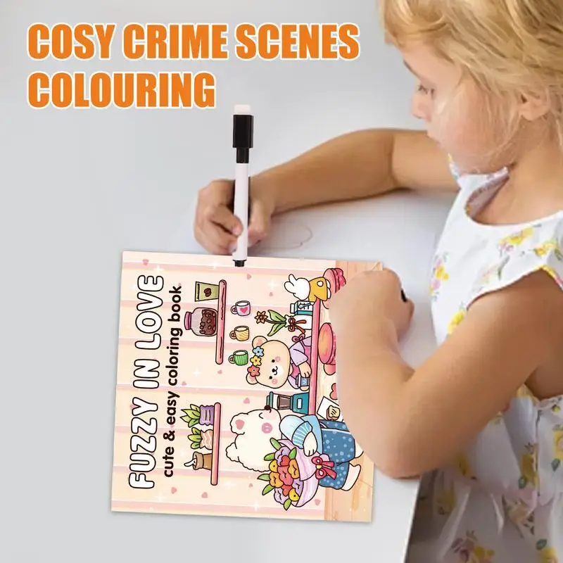 Coloring Book Tracing And Coloring Book For Kids Cartoon Pages Simple Cute Art Toy Game For Boys Girls Children Teens Stress