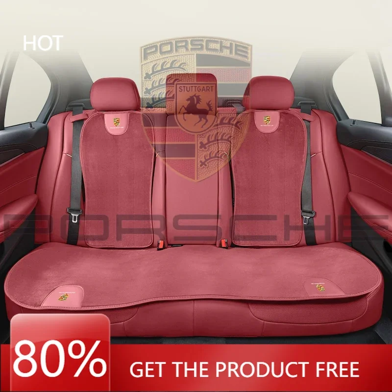 

Чехлы на сиденья, подушки для спинок, плюшевые аксессуары для салона Porsche Cayenne, Macan, Panamera, 918, 911, 718, Ta