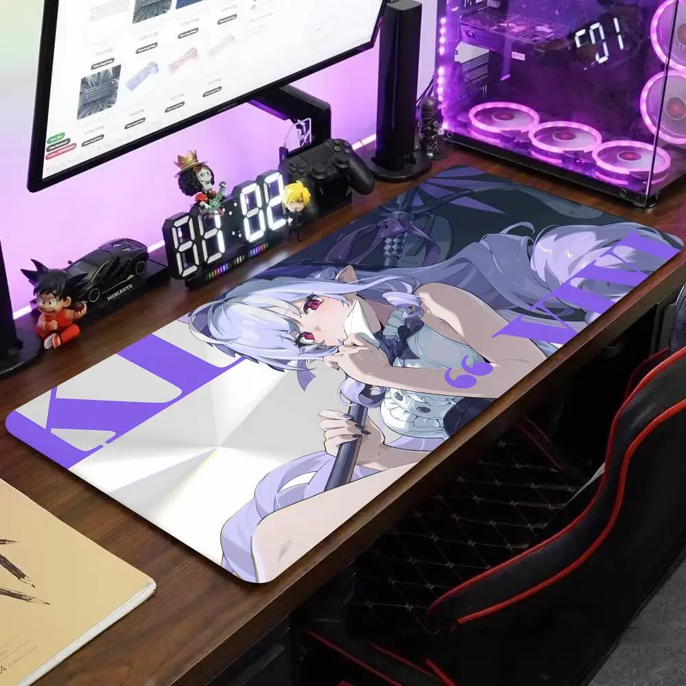 Zenless Zone Zero Mouse Pad ZZZ Ellen Zhu Yuan Miyabi Nicole Jane Yanagi Anby Lycaon Large Game Rubber Locking Edge Keyboard Mat
