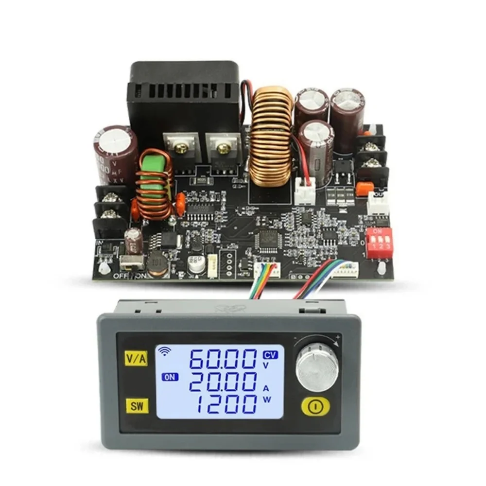 20A 1200W CNC Voltage Regulator Power Supply DC Adjustable Stabilized 20A Constant Voltage Constant Current Step-Down Module