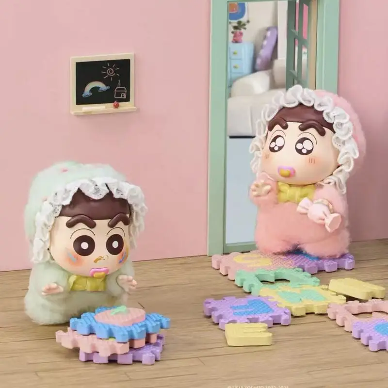 Новый натуральный карандаш Шин-Чан, виниловая слепая коробка для лица, Kawaii Baby Series, загадочная коробка-сюрприз, кукла Nowara Shinnosuke Kazama Toru