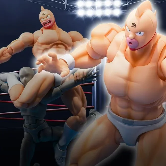 

Bandai SHF Muscle Man, полная настенная подвижная модель Супермена, предка, готовый шарнир