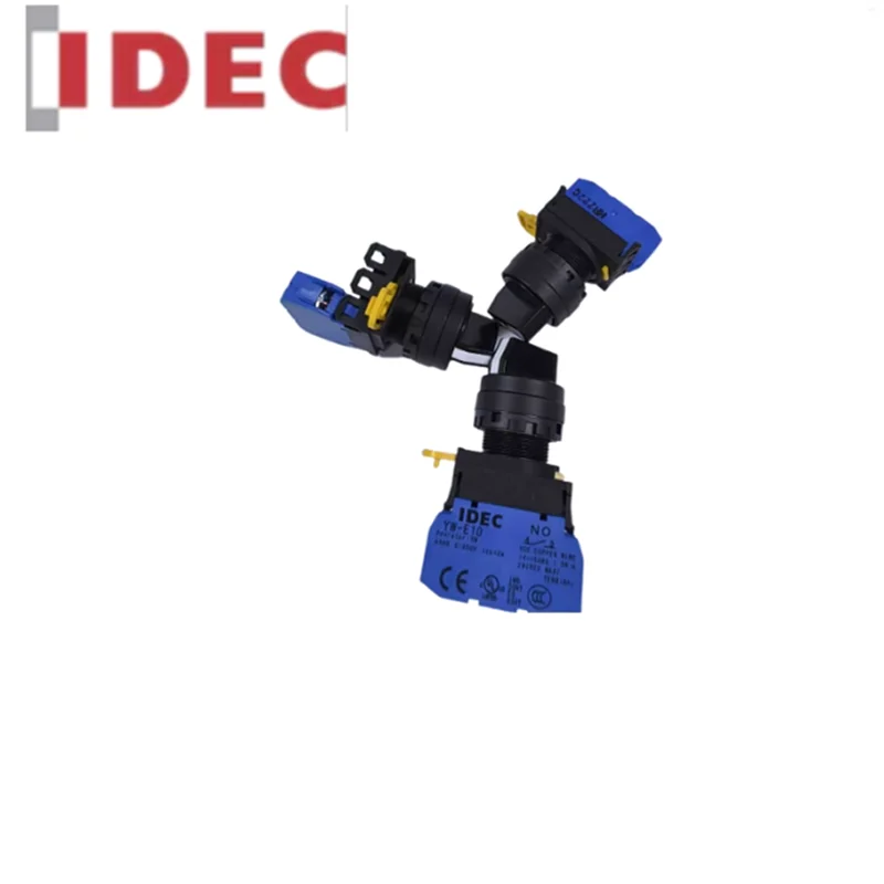 10pcs IDEC and Quan  YW1S-2E10 self-locking selector switches, genuine original products