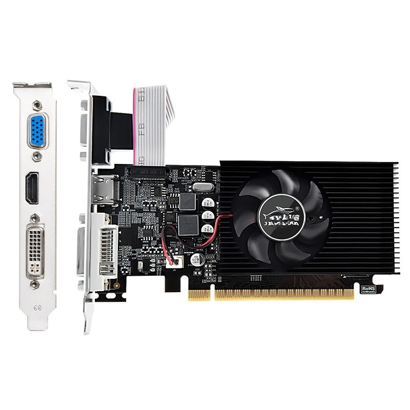 

Independent graphics card GDDR3 bright card half-height graphics card