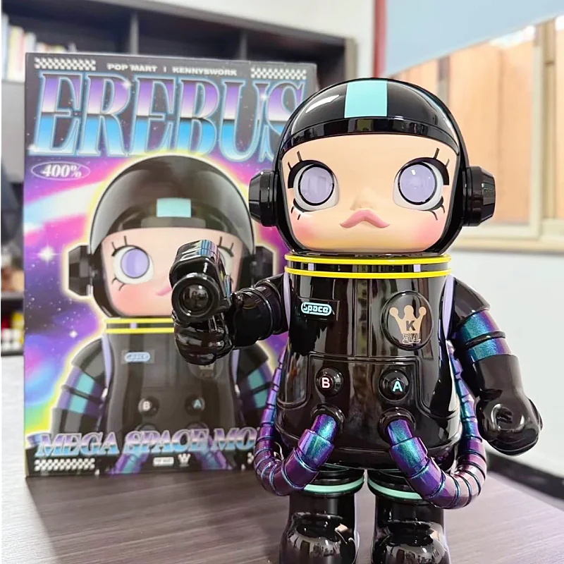 Genuine POP MART MEGA SPACE MOLLY Erebus 400% Large Figure Room