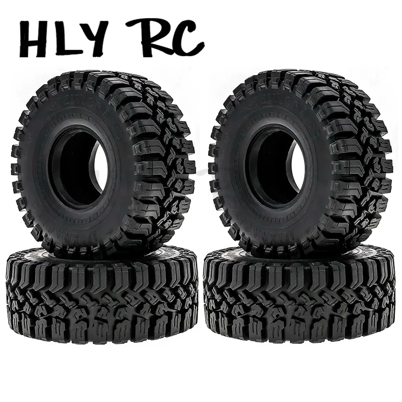 

4pcs 1.9 Inch Rubber Tyre 120*48mm For 1/10 Rc Crawler Car Traxxas Trx4 Axial Scx10 Wraith Scx10 Yikong Rgt Wrangler 1.9 Wheel