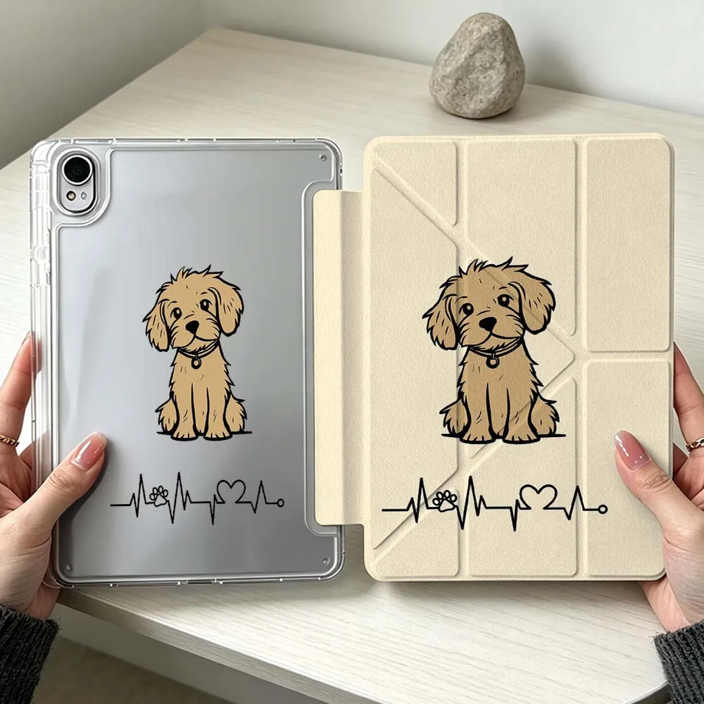 

Dog Pattern For Huawei MatePad Pro SE Air 12X Honor Pad 9 V9 GT X9a X9 Foldable 3Y Tablet Case Soft