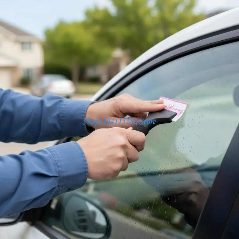 

Curved Surfaces Car Tint Squeegee Tool Enhanced Bubble Removal For DIY And Professional