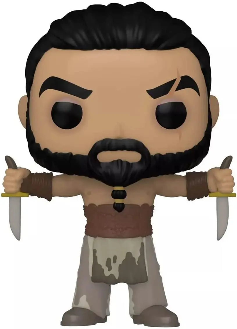 Khal Drogo con punzones 90 figuras de vinilo modelo muñecas Juguetes