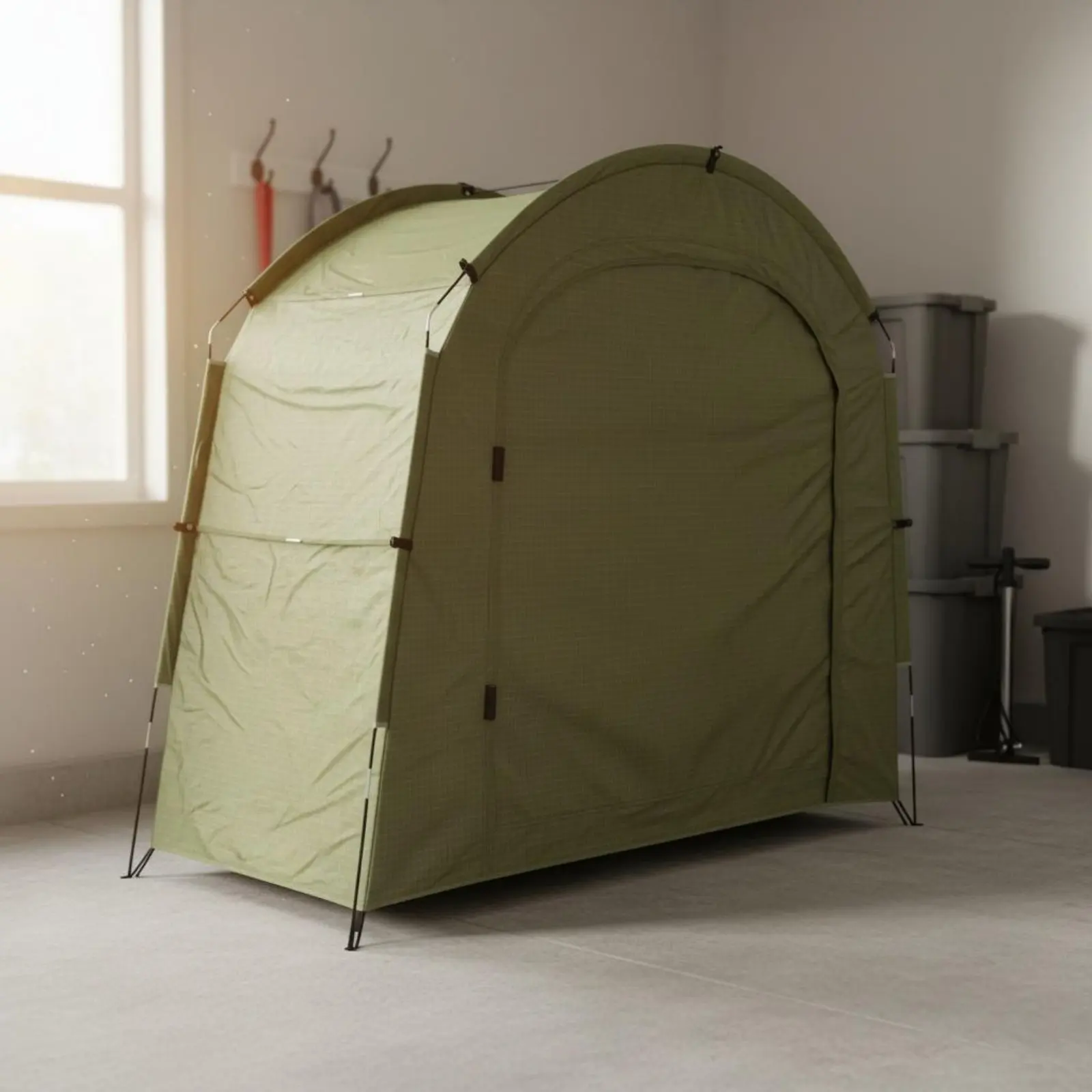 tenda-portatile-per-deposito-biciclette-all'aperto-ampio-spazio-riparo-autoportante-per-bici-protezione-impermeabile-per-ciclisti