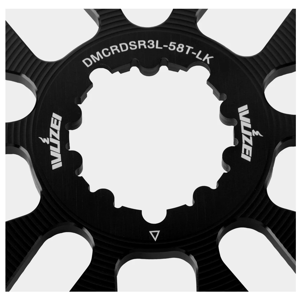 WUZEI Rennrad-Kettenblatt 3-Loch Direktmontage Fahrrad-Kettenrad 40 42 44 46 48 50 52 54 56 58T 11 12 Gang Fahrradkranz für SRAM – Detail 10