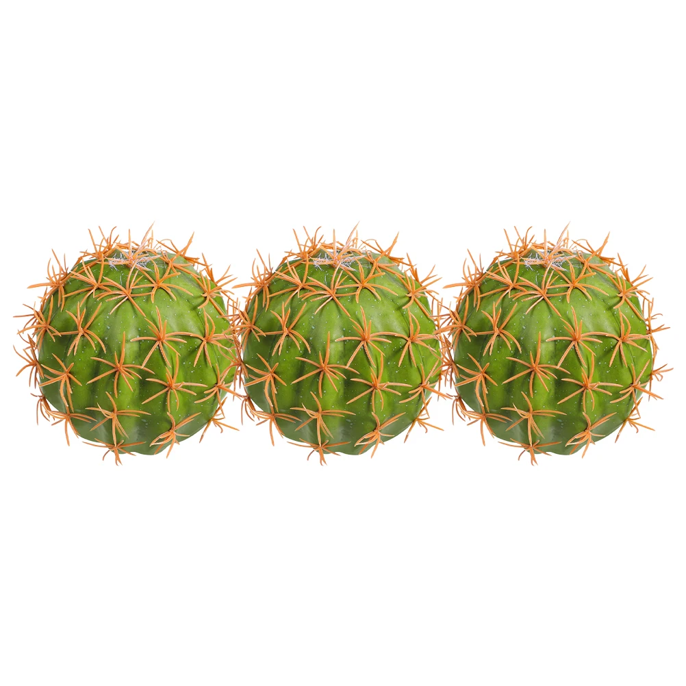 

3pcs Car Antenna Toppers Cactus Roof Decorations Sturdy Foam Scratch Resistant Easy Installation Green Cartoon Antenna for Cars
