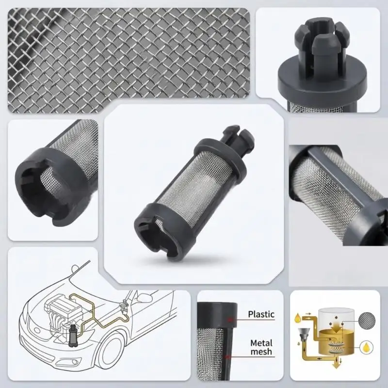M76E Motorwartung Ölregelventile Filtersieb 15678-0Y010 15678-31020 für VVT-Magnetventilteil – Detail 2