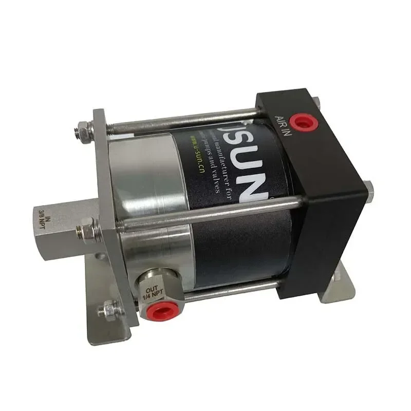 Wellness M36 S 15-30MPA Mini Stainless Steel End Air Driven Liquid Pressure Testing Pump for Corrosive Liquid Testing Lab