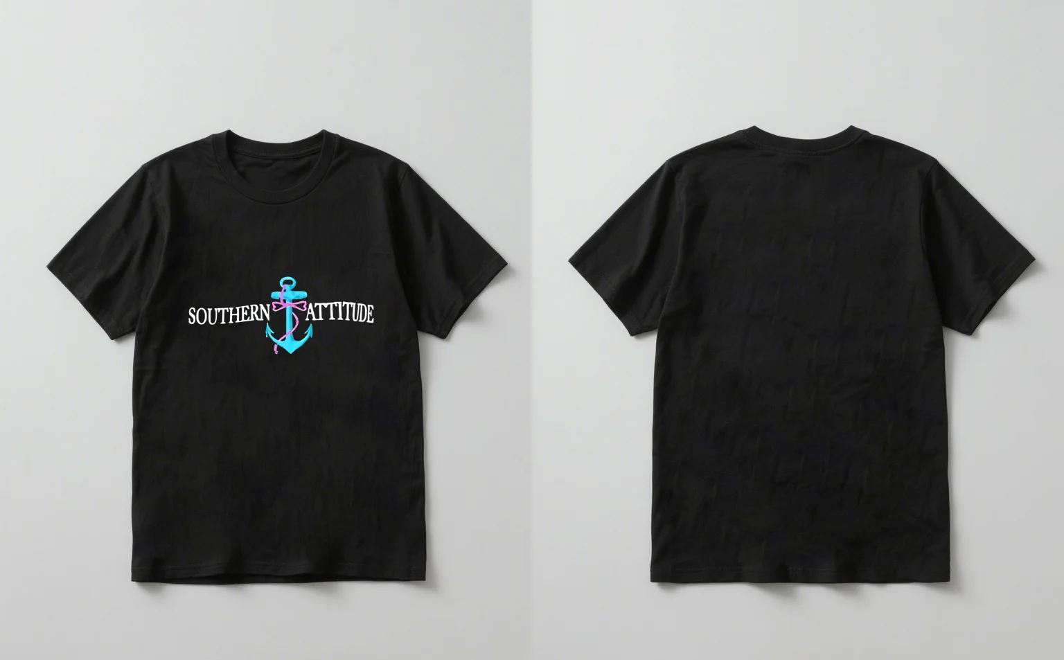 2025 جديد عصري للموقف الجنوبي مرساة طباعة قصيرة الأكمام عادية للجنسين