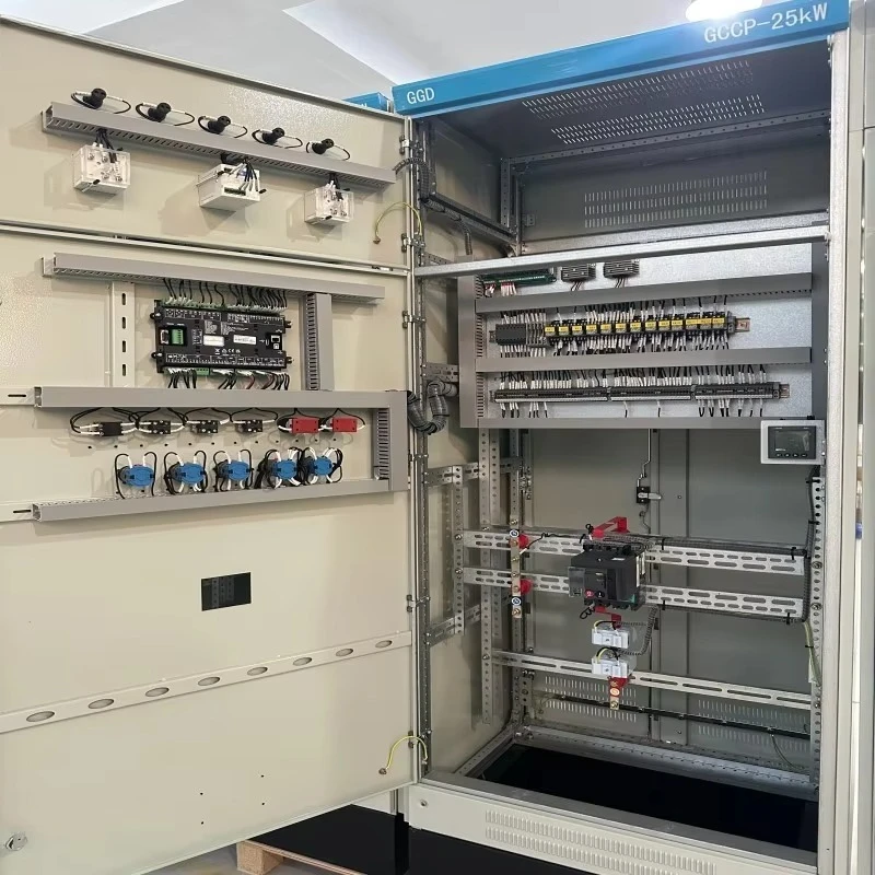 50kw Diesel Generator Set Synchronization Panel Box 380v Electrical Parallel Panel for Power Distribution Equipment