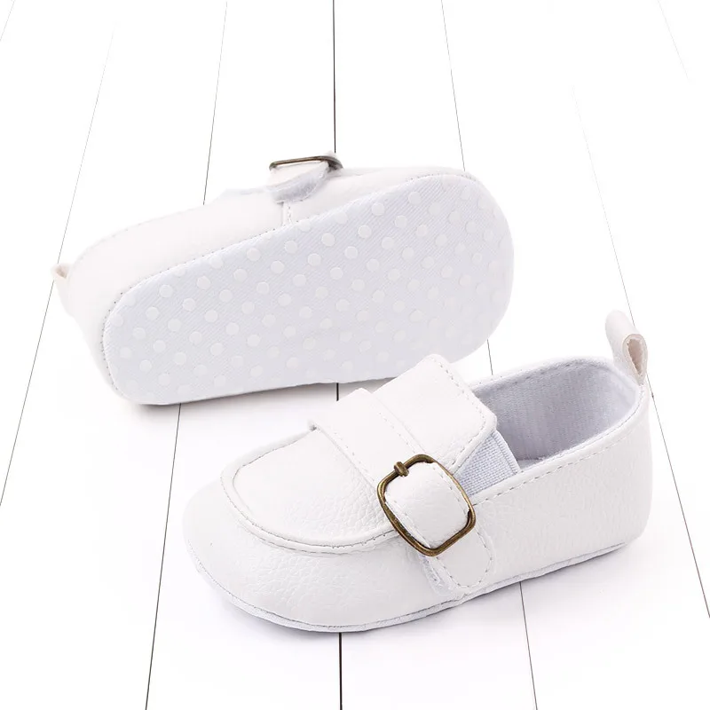 Baby Daily Unisex Shoes Solid Color Anti-Slip Newborn Soft Sole Home Elastic Shoes for Toddlers First Walker 0-18 Months