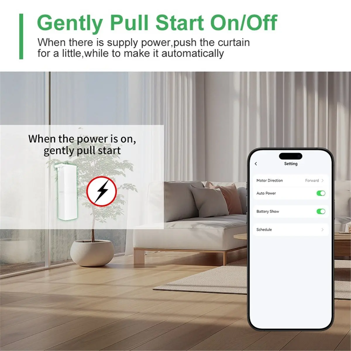 【MUST-HAVE LIST】 Zigbee Battery Curtain Motor Removable Electric Curtain Opener for Curtain Track Tuya App Smart Remote Control