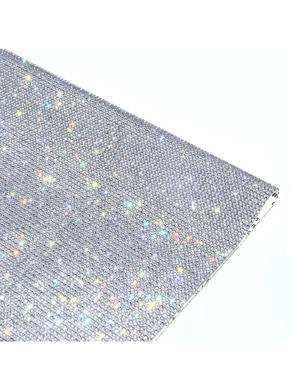 

Самоклеящиеся декоративные стикеры-имитация бриллиантов 2 мм, стразы, кристаллы, блестящие, белые, разноцветные, с эффектом мерцания