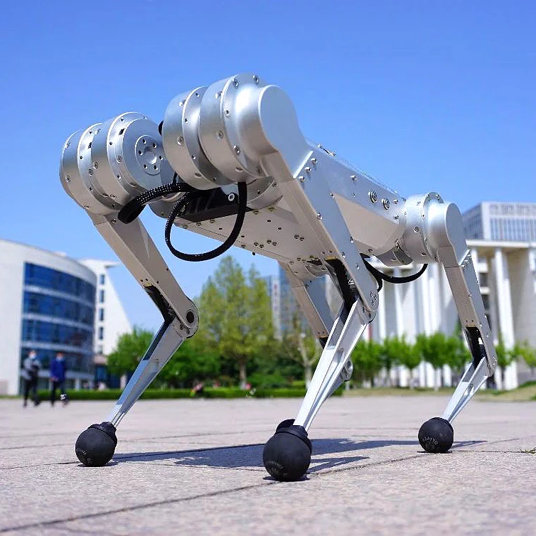 Robot dog boston dynamics quadruped robotic dog for scientific research