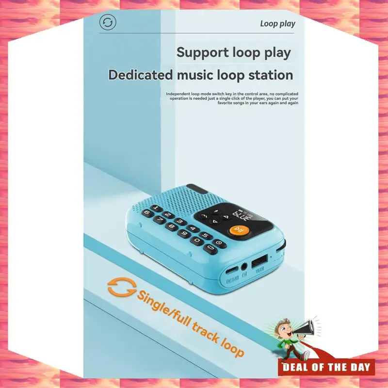 24-Hour Delivery Portable FM Radio Wireless Bluetooth Speaker Recorder With LED Screen Support TF Card U Disk For Home Outdoor