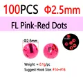 100pcs 2.5mm FLPRD