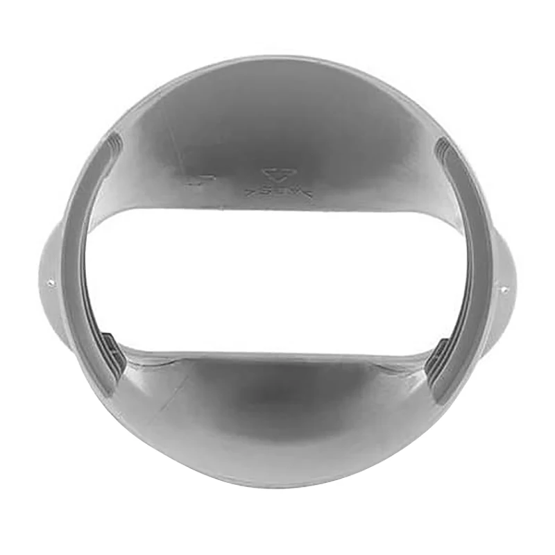ABQR 15CM Portable Air Conditioner Window Exhaust Duct Pipe Hose Interface Connector(Flat Nozzle)