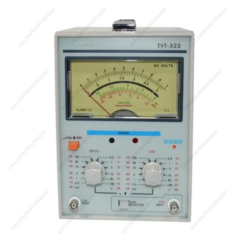 Double‑Pointer Millivoltmeter, 100V Measuring Range, Dual Needle Display Voltage Testing Instrument