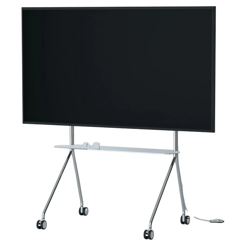 

TV floor bracket removable stainless steel vertical wheelbarrow living room bedroom 32-70 inch universal hanger