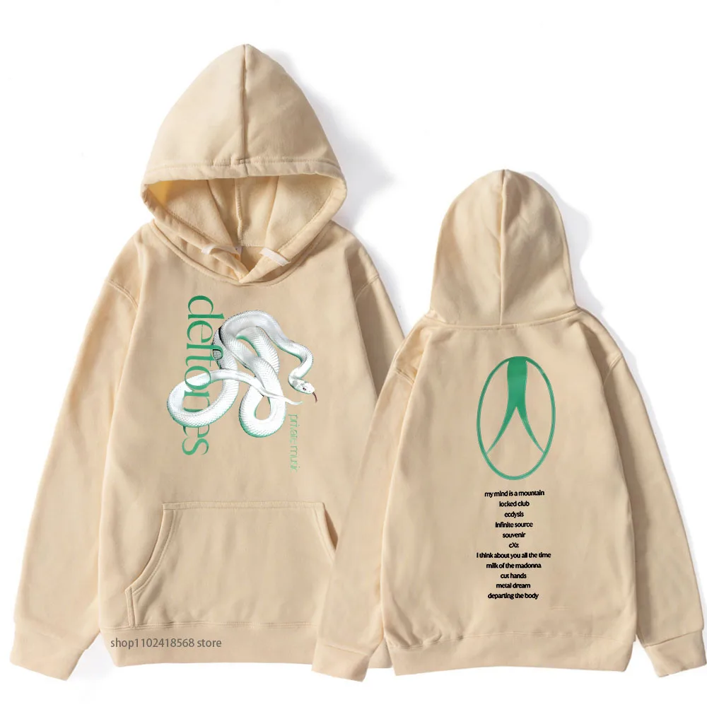 ديفتونز جولة الموسيقى الخاصة 2025 هوديي روك باند البلوز للجنسين الشارع الشهير كم طويل موضة الذكور سوداديراس الرجال الملابس #4