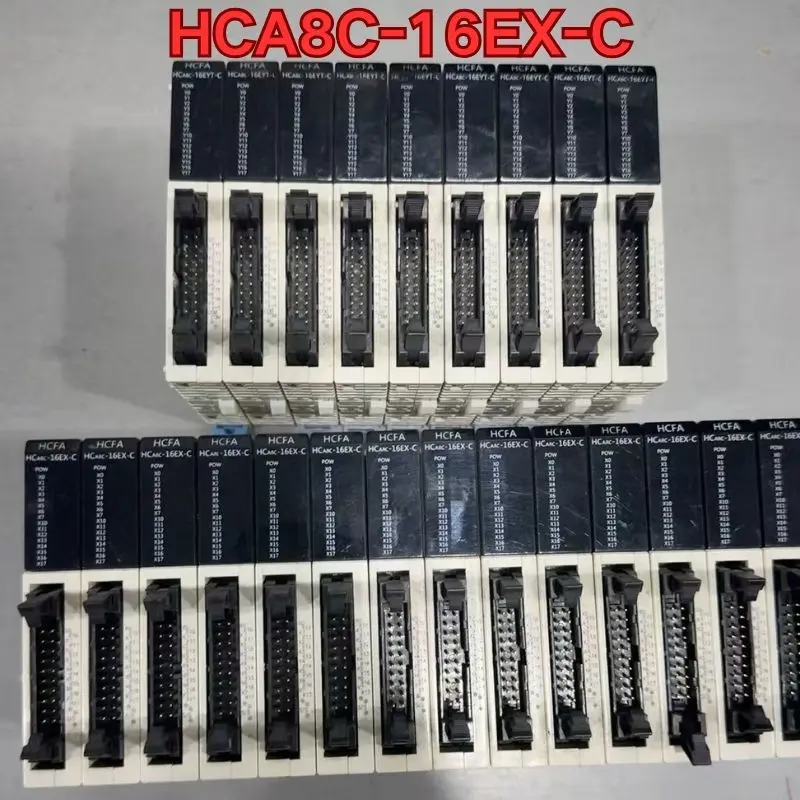 Second-hand HCA8C-16EX-C PLC module function test is normal The latest quotation in November 2025
