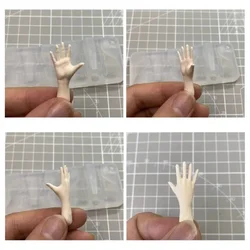 Ultra Light Clay Correct Proportion Pottery Doll Arm Silicone Mold DIY Polymer Clay  Animation Cartoon Character Arm Making Tool