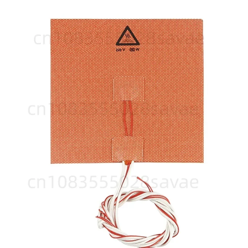 Silicone hot bed V1.9/2.4 AC silicone heating sheet comes with insurance 3D printer accessories