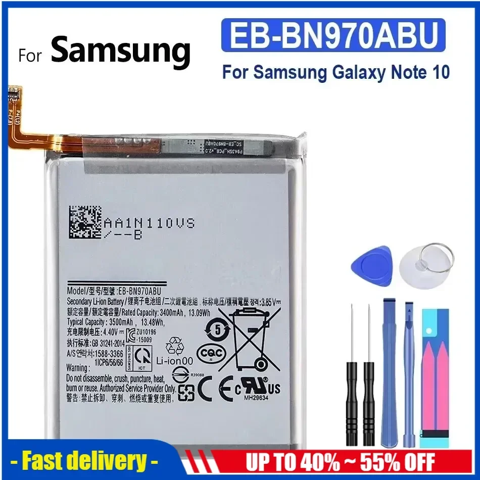 Battery For Samsung Galaxy S10 5G S20+ S20 Ultra A71 A51 A31 A20e A10e Note 10 Plus/10+ M30s M21 M31