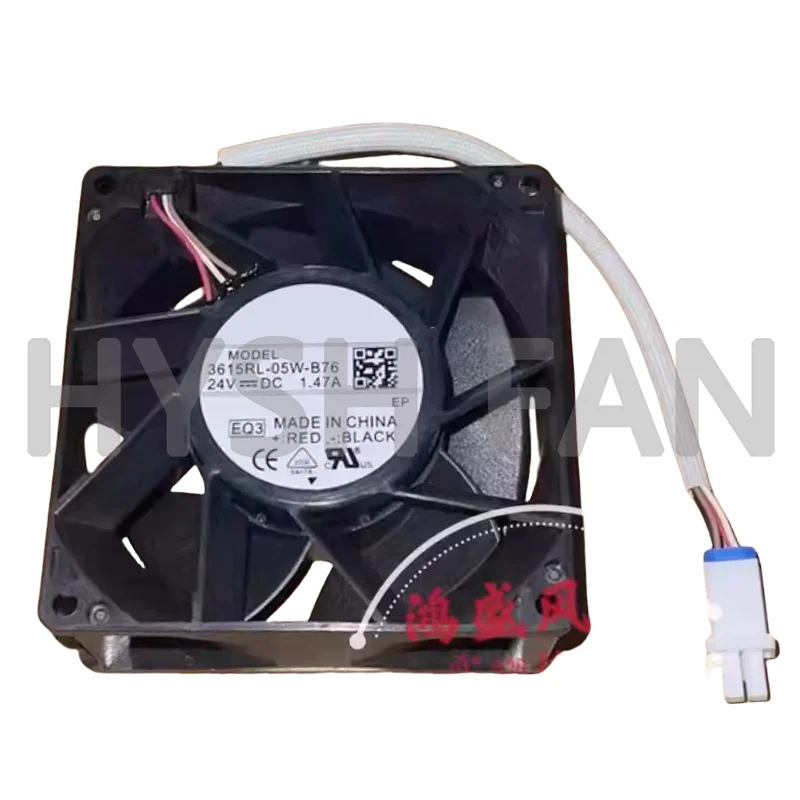 New 3615RL-05W-B76 9038 24V 1.47A 4-wire Inverter Cooling Fan