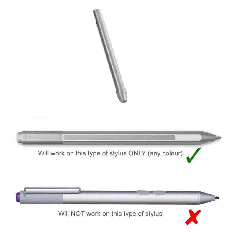 pontas estiletes qualidade para pro7 6 5 4 laptop, pontas recarga estiletes 2 pontas plástico 2 pontas