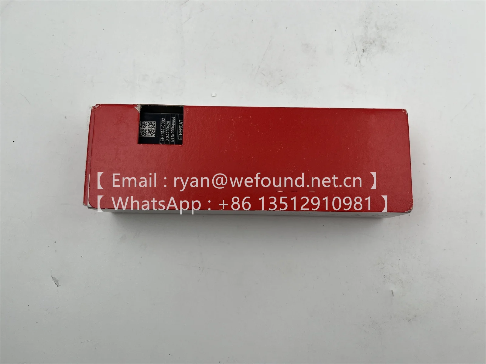 EP3314-0002  EtherCAT Box, 4-channel analog input, temperature, thermocouple, 16 bit, M12