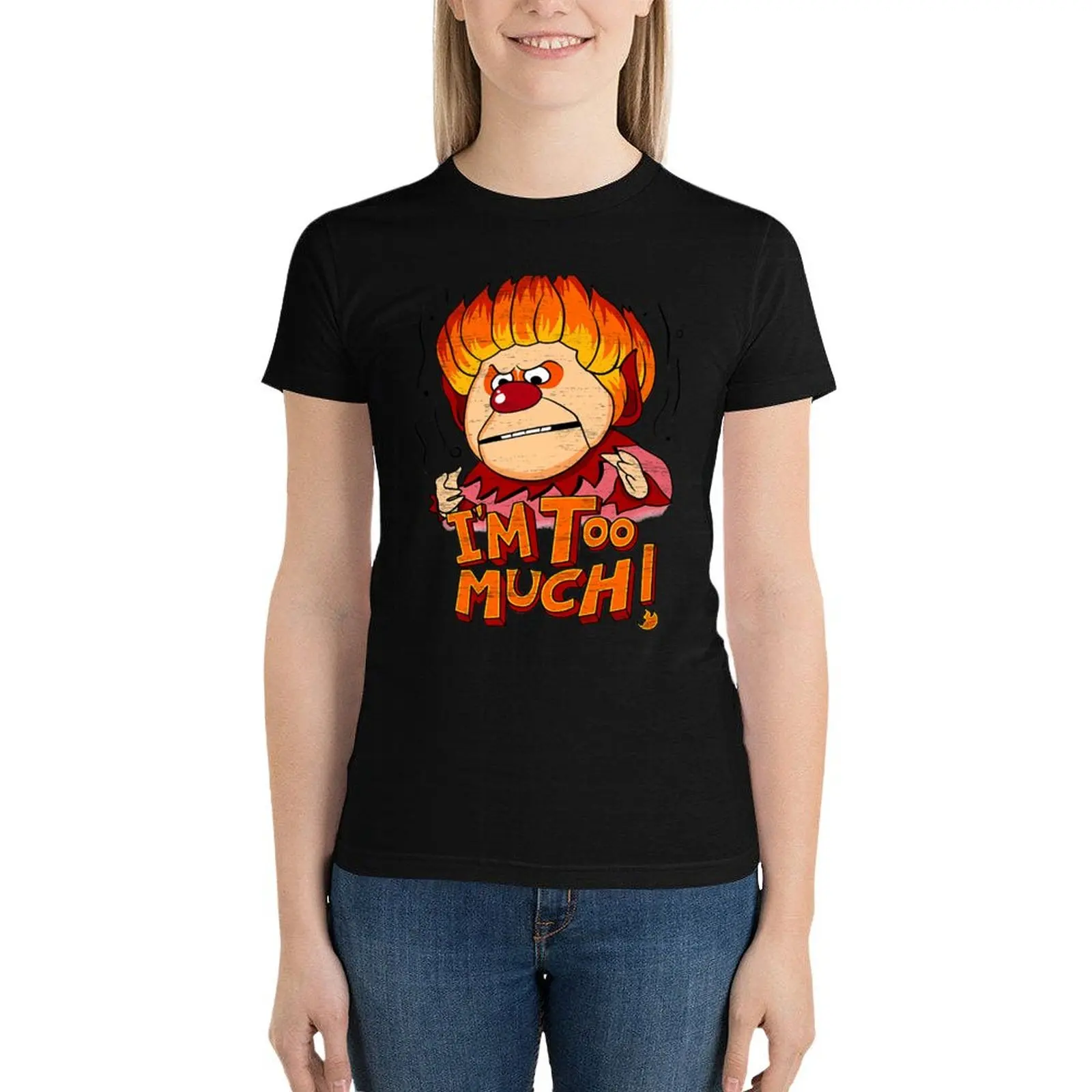 Heat Miser Vintage T-Shirt tees hippie clothes oversized Women clothing