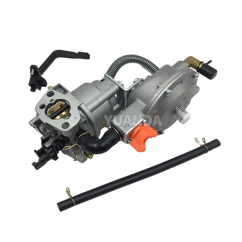 168 LPG NG Dual Fuel Conversion Kit Gas Carburetor for generators Honda GX160 GX200 168F 170F 6.5HP